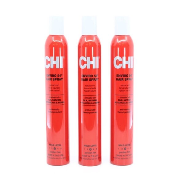 CHI Enviro 54 Natural Hold Hairspray 10oz /284g (Pack of 3) - hold level 3 - Picture 1 of 1